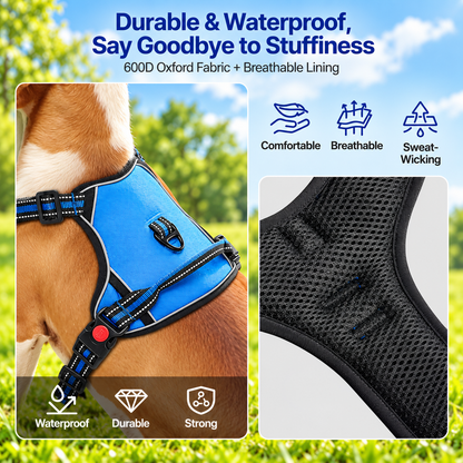 Adjustable No-Pull Dog Harness