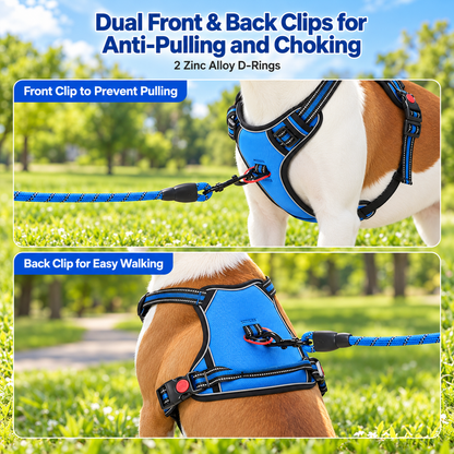 Adjustable No-Pull Dog Harness