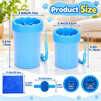 Portable Dog Paw Cleaner Cup